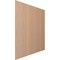 Ekena Millwork 94H x 3/8T Adjustable Wood Slat Wall Panel Kit w/ 1W Slats, Cherry contains 42 Slats SWW84X94X0375CH - alternate 6